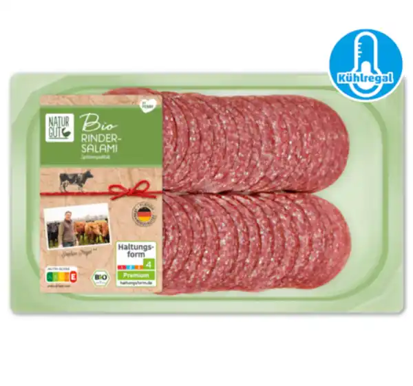 Bild 1 von NATURGUT Bio Rinder-Salami