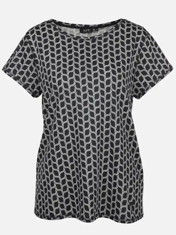 Bild 1 von Damen Shirt mit Alloverprint Grün