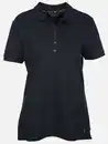 Bild 1 von Damen Poloshirt mit schlichter Stickerei Marine