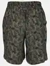 Bild 2 von Damen Shorts mit Alloverprint Oliv