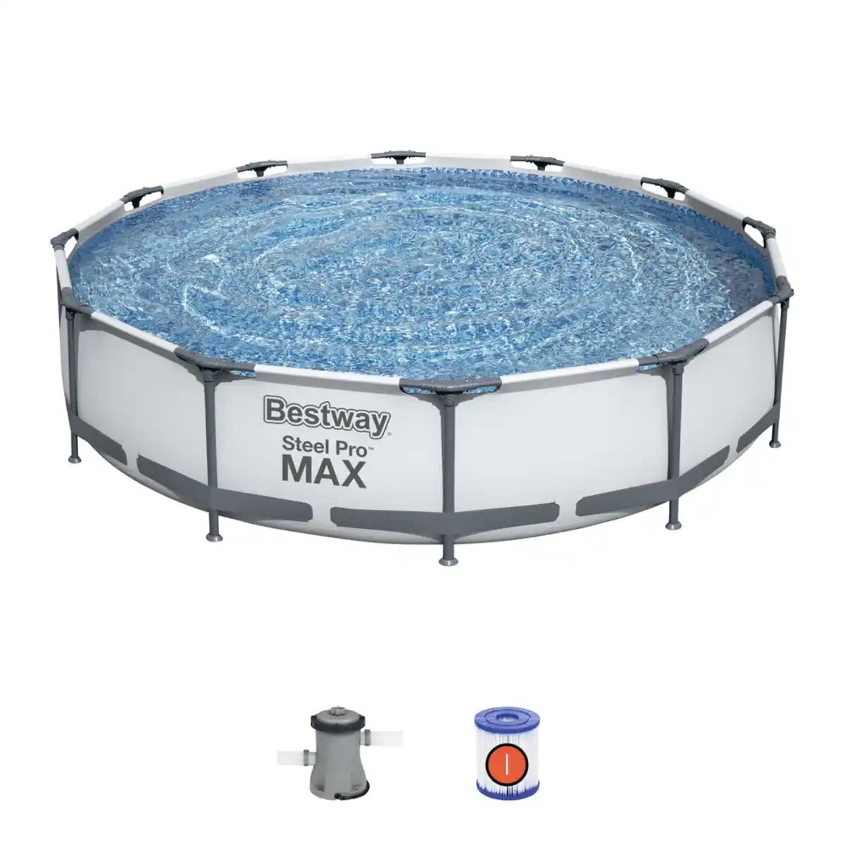 Bild 1 von Bestway® Steel Pro MAX™ Pool-Set Ø 366 x 76 cm