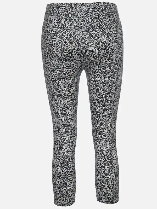 Bild 2 von Damen Capri Leggings mit Alloverprint Marine
