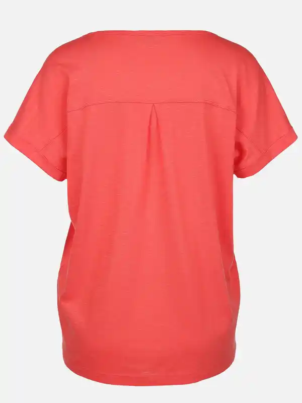 Bild 2 von Damen Shirt mit Glitzerprint und Strassbesatz Pink