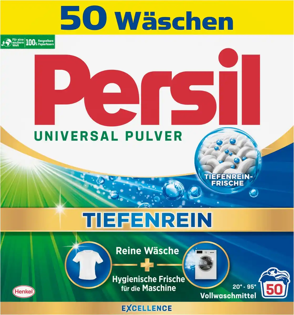 Bild 1 von Persil Pulver Universal 50 WL, 3 kg