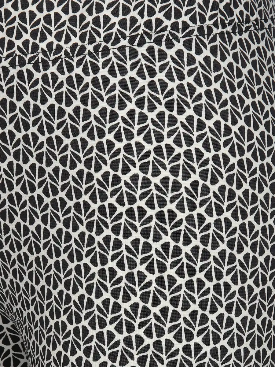 Bild 3 von Damen Capri Leggings mit Alloverprint Weiß