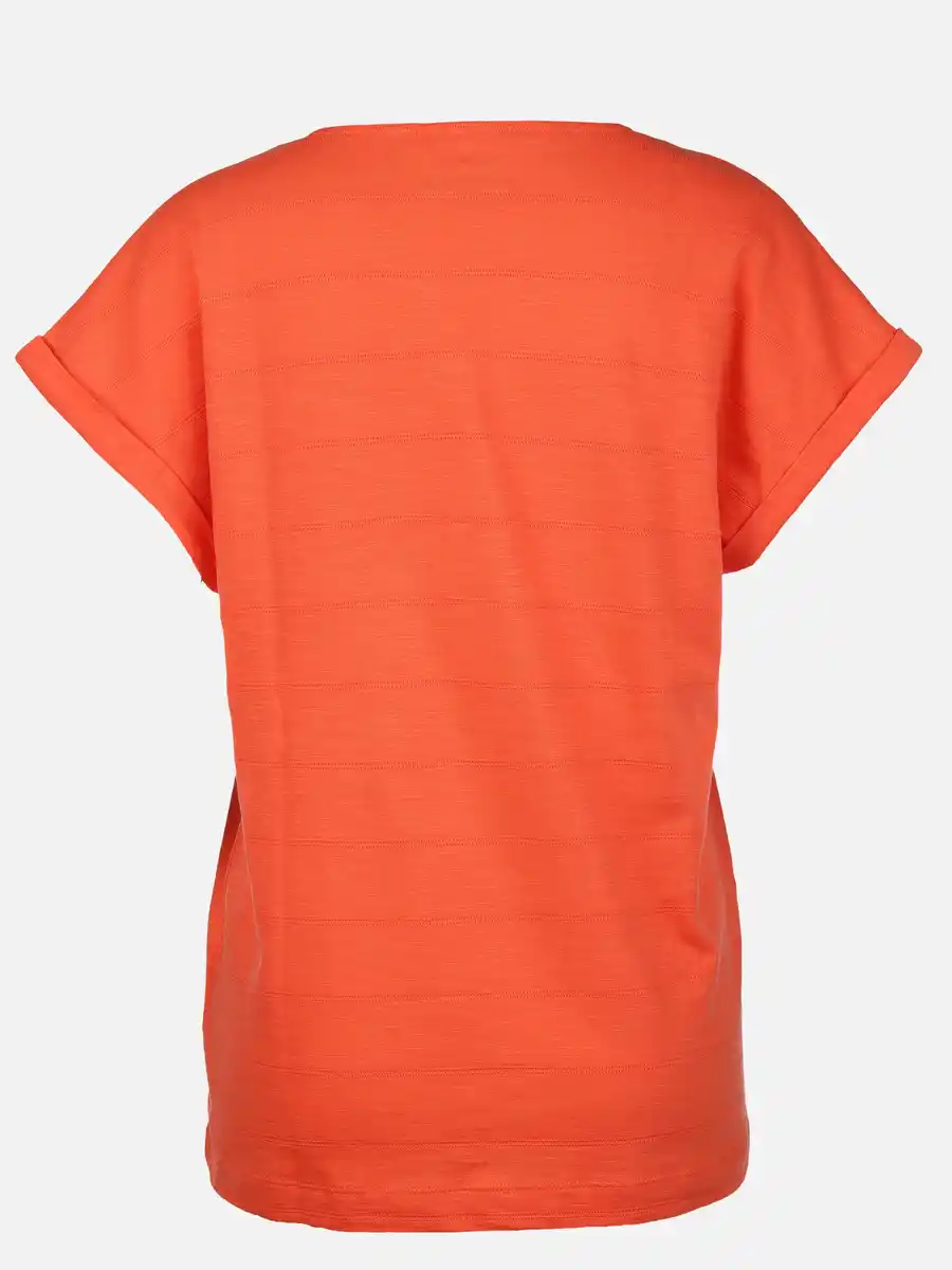 Bild 2 von Damen Struktur Shirt Orange