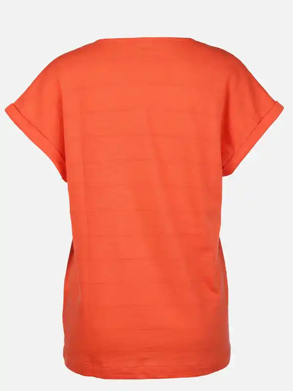 Bild 2 von Damen Struktur Shirt Orange