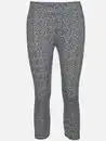 Bild 1 von Damen Capri Leggings mit Alloverprint Marine