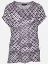 Bild 1 von Damen Shirt mit Alloverprint Lila
