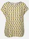 Bild 1 von Damen Blusentop mit Alloverprint Gelb