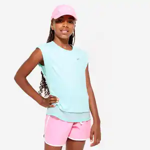 T-Shirt 2-in-1 Kinder atmungsaktiv - mintgrĂĽn