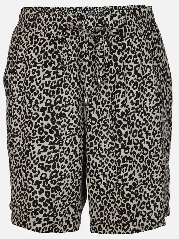 Bild 1 von Damen Shorts mit Alloverprint Beige