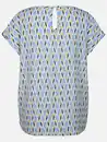 Bild 2 von Damen Blusentop mit Alloverprint Blau