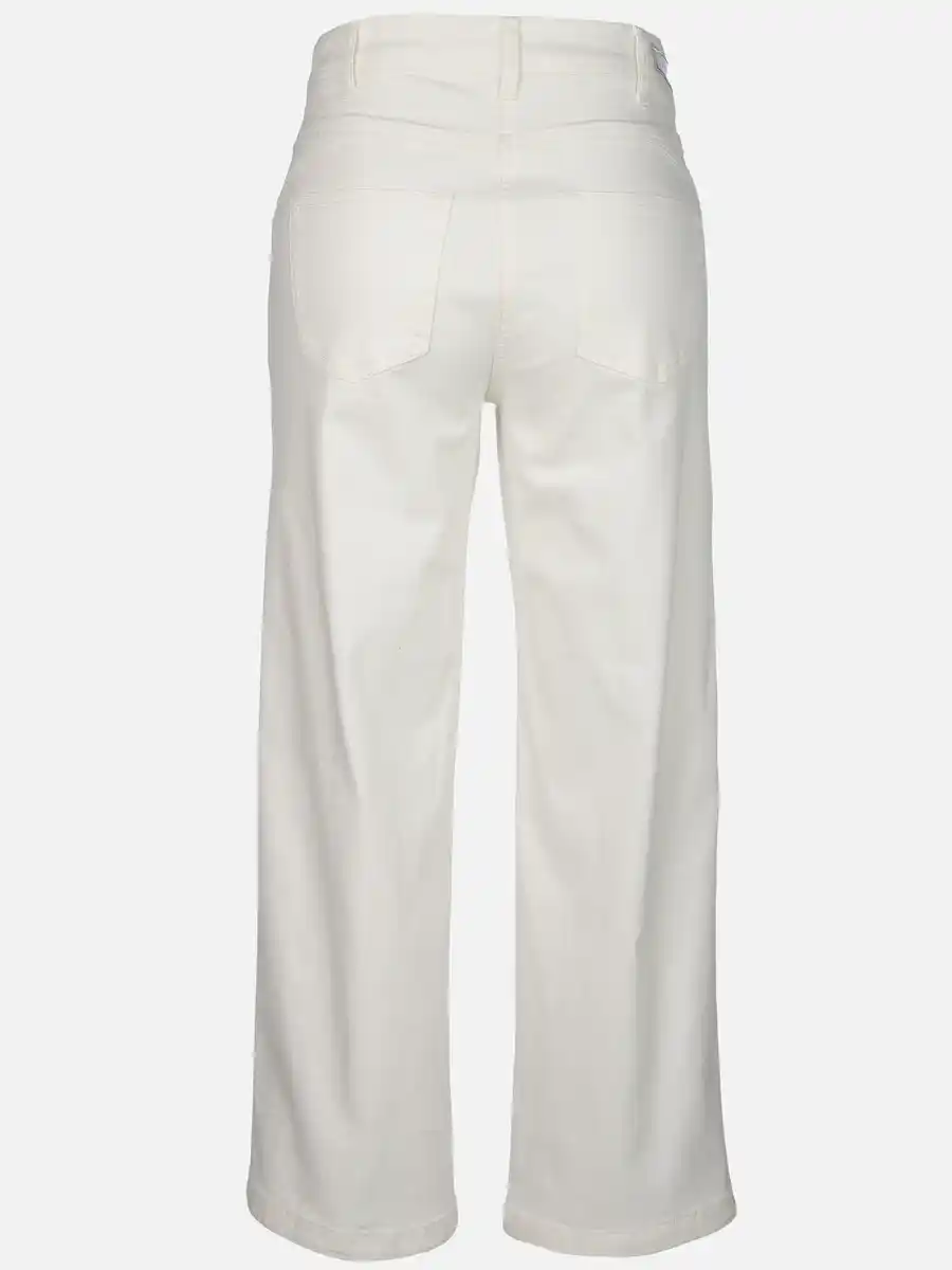 Bild 2 von Damen Jeans Culotte Weiß
