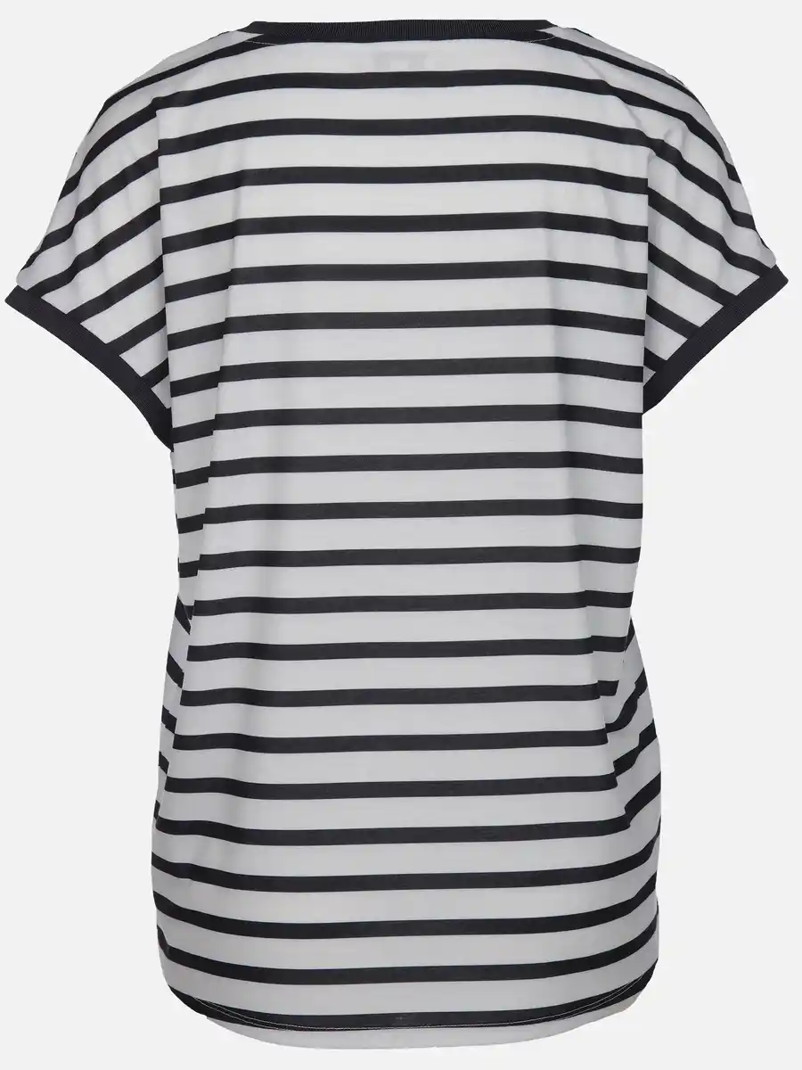 Bild 2 von Damen Shirt aus Materialmix Marine