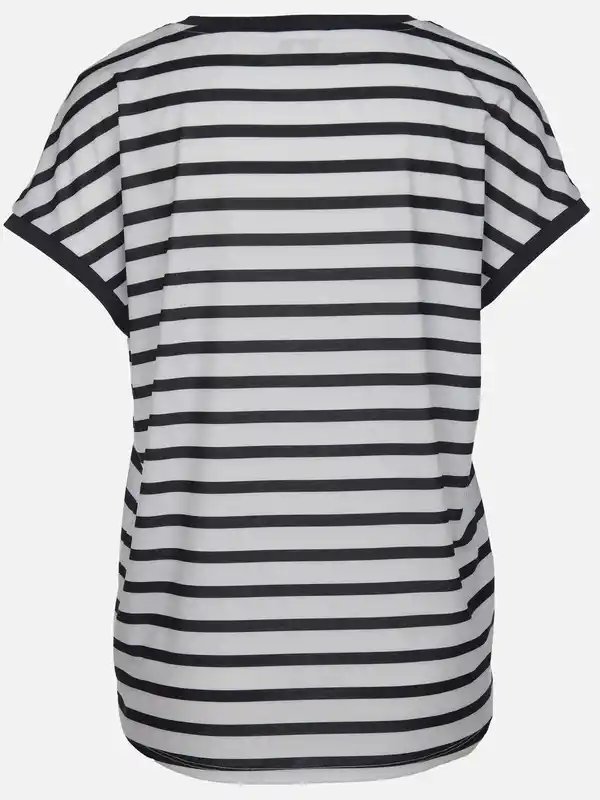 Bild 2 von Damen Shirt aus Materialmix Marine