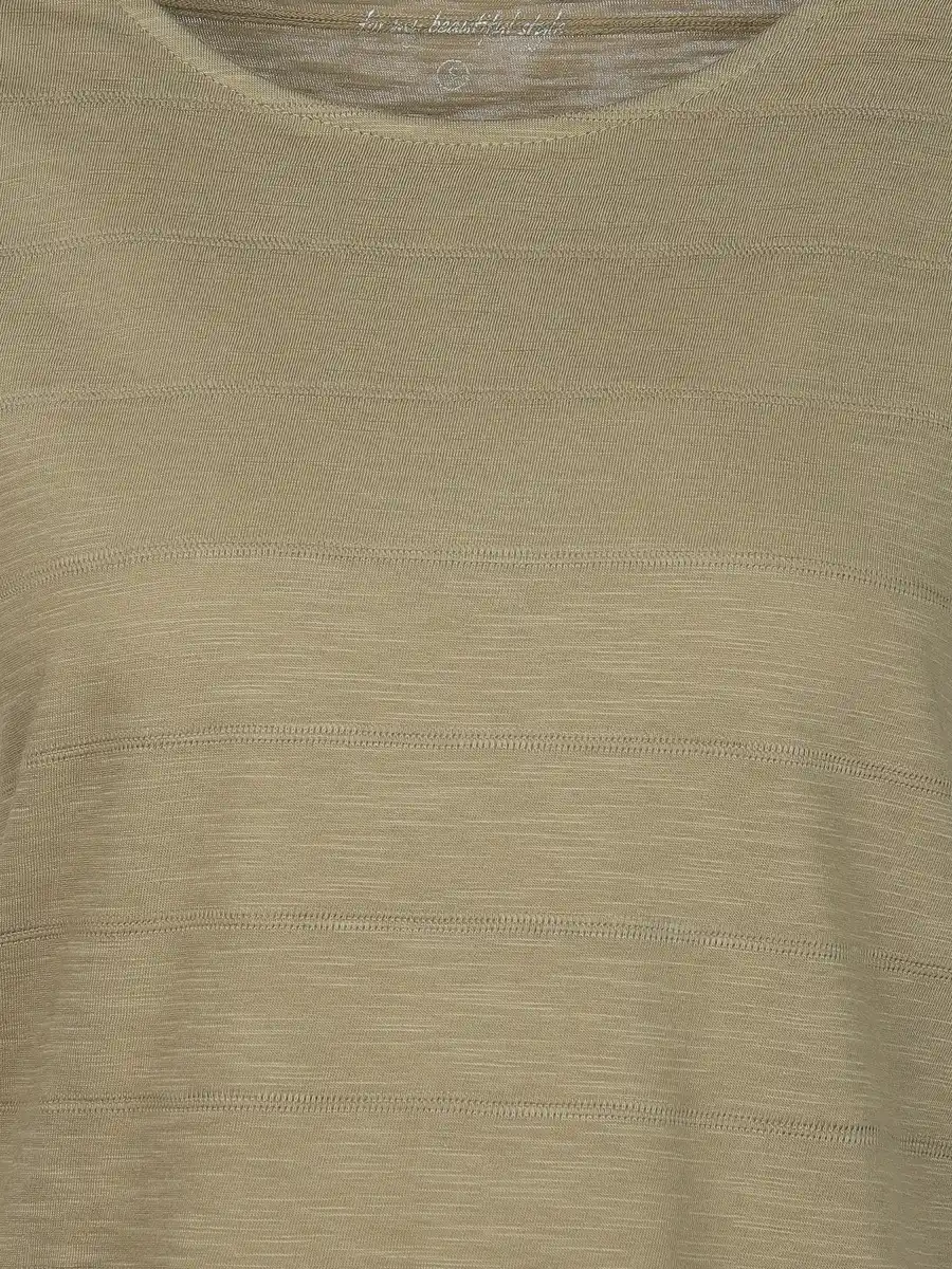 Bild 3 von Damen Struktur Shirt Oliv