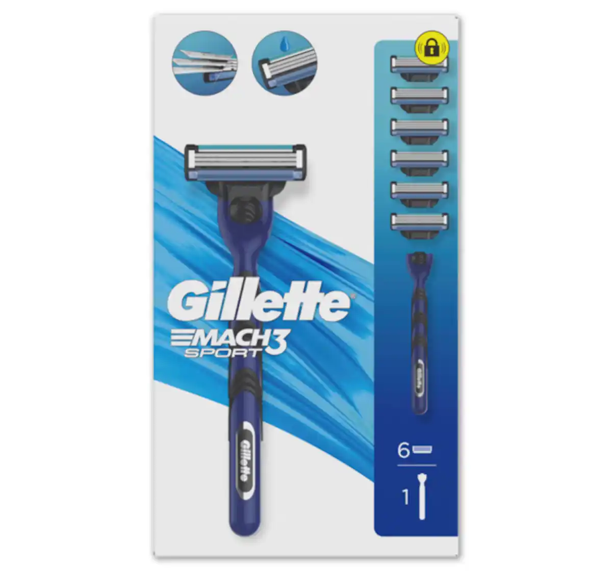 Bild 1 von GILLETTE Mach3 Sport*