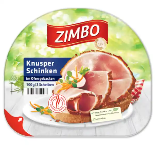 Bild 1 von ZIMBO Knusper Schinken*