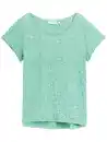 Bild 1 von Damen T-Shirt meliert Grün