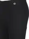 Bild 4 von Damen Caprihose mit Elastikbund Schwarz