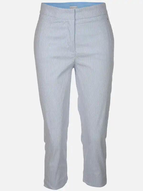Bild 1 von Damen Caprihose im Streifenlook Blau