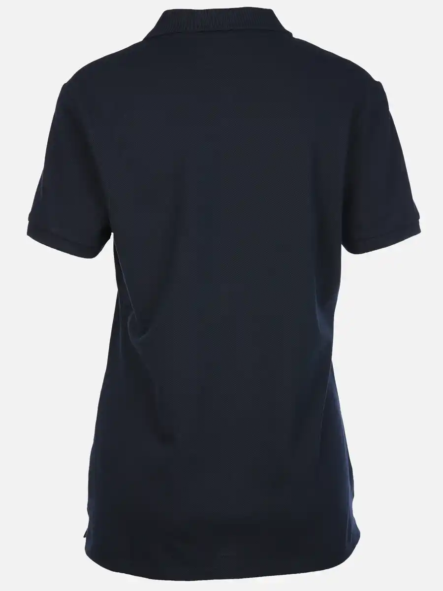 Bild 2 von Damen Poloshirt mit schlichter Stickerei Marine