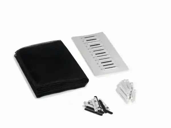 Bild 3 von EASYmaxx Moskitonetz 150x130cm schwarz für Fenster mit Magnetbefestigung