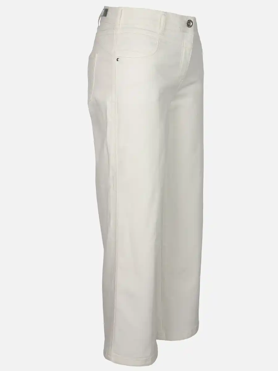 Bild 3 von Damen Jeans Culotte Weiß