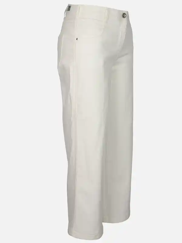 Bild 3 von Damen Jeans Culotte Weiß