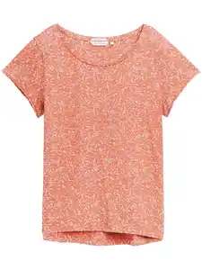 Damen T-Shirt meliert Rot