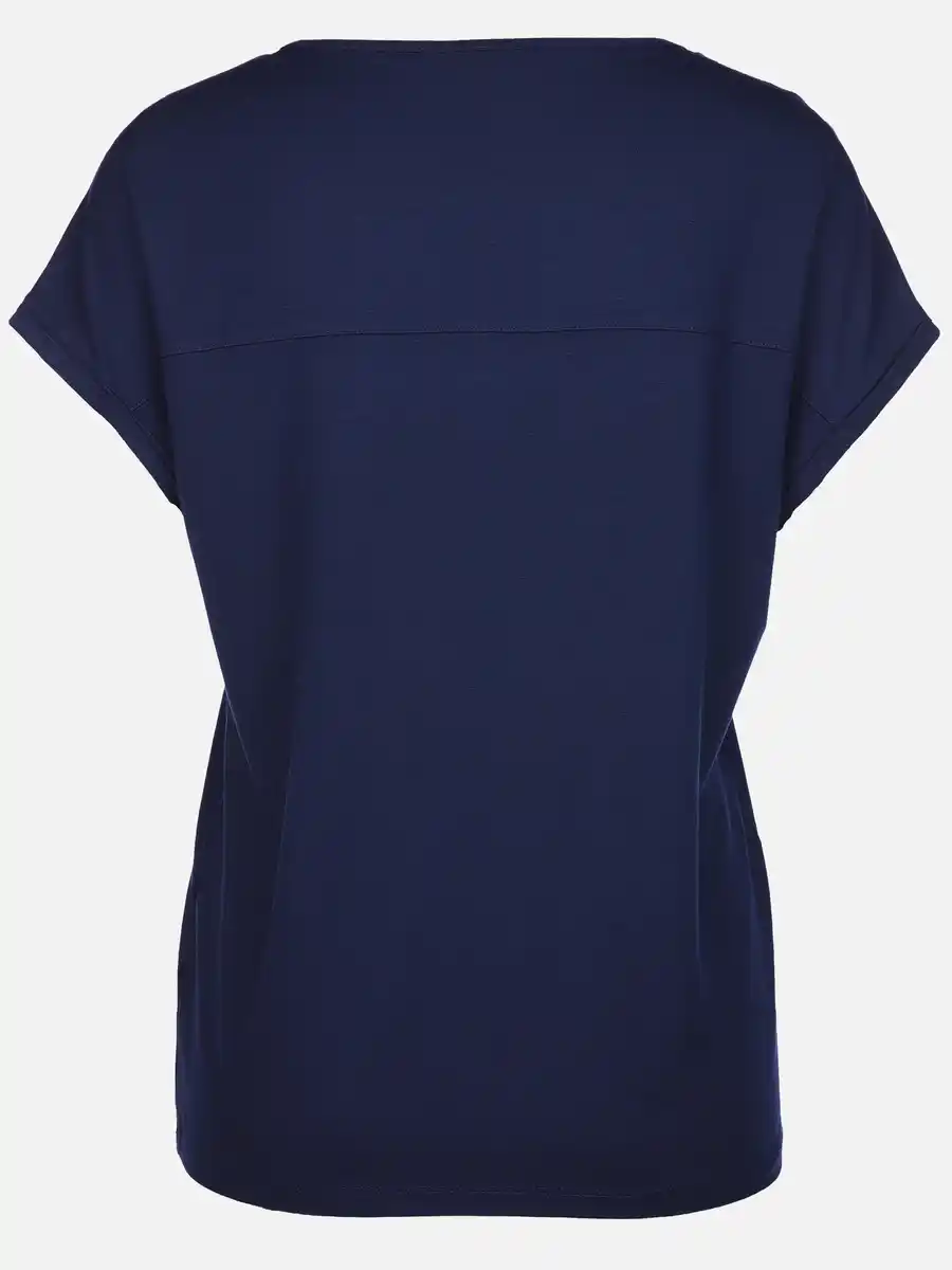 Bild 2 von Damen Shirt mit Glitzersteinchen und Print Marine