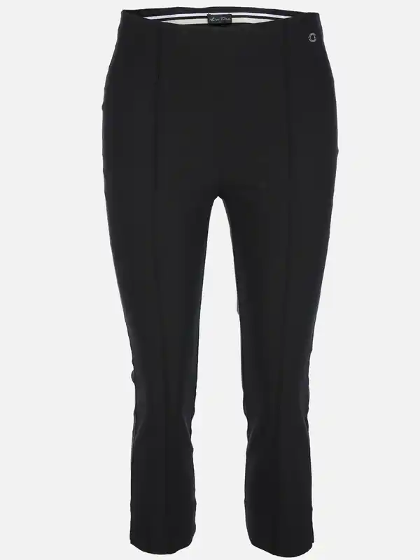 Bild 1 von Damen Caprihose mit Elastikbund Schwarz