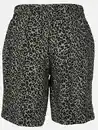 Bild 2 von Damen Shorts mit Alloverprint Oliv