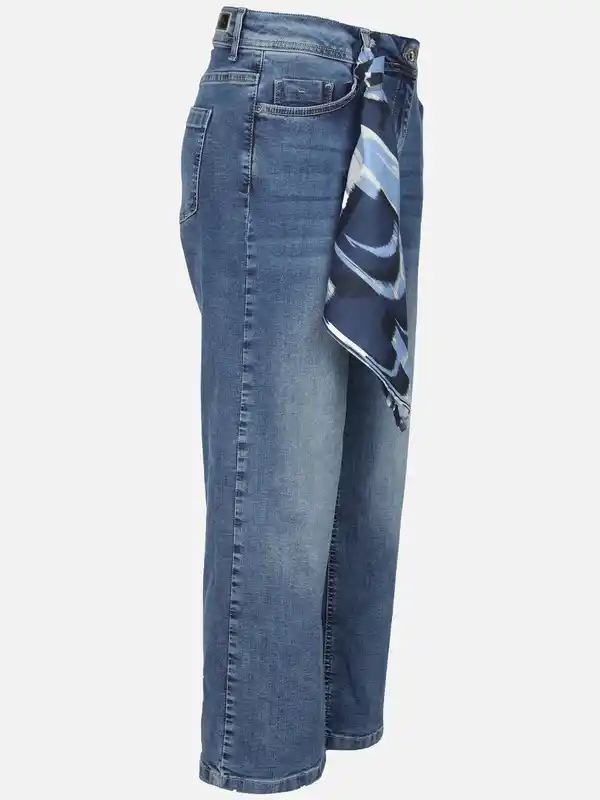 Bild 3 von Damen Jeans Culotte Blau