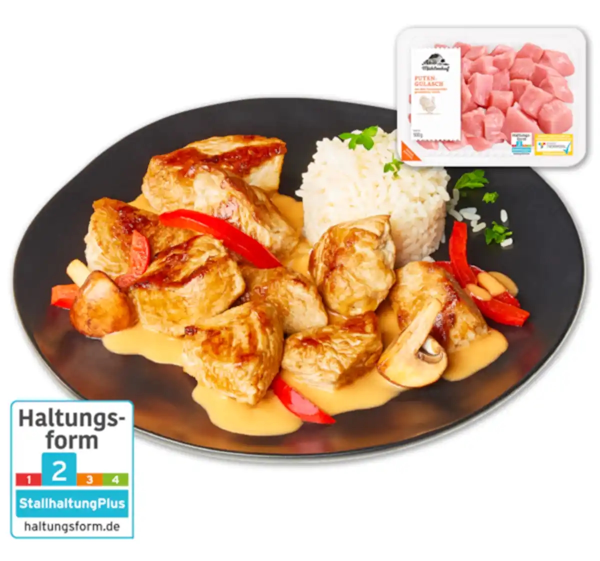 Bild 1 von MÜHLENHOF Frisches Puten-Gulasch*