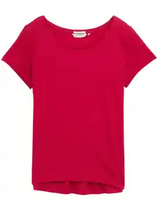 Damen T-Shirt meliert Rot