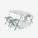 Bild 1 von Campingtisch klappbar mit 4 Hockern - 4‒6 Personen