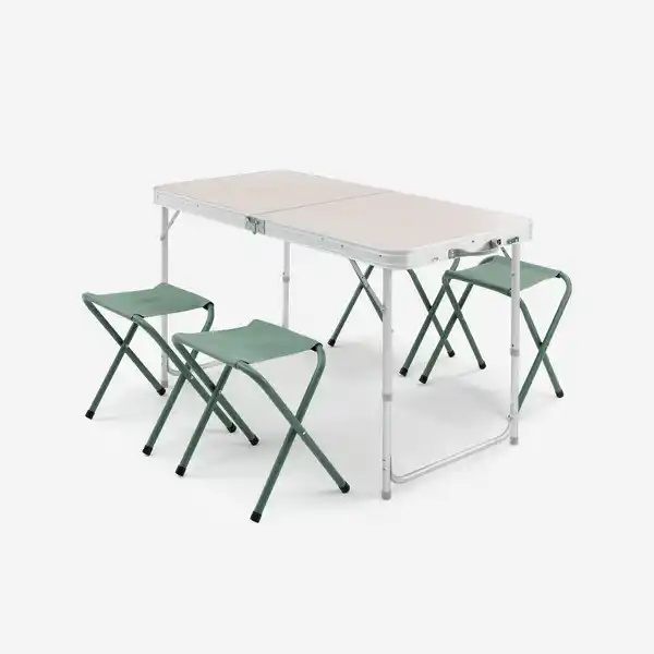 Bild 1 von Campingtisch klappbar mit 4 Hockern - 4‒6 Personen