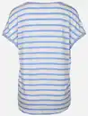 Bild 2 von Damen Shirt aus Materialmix Blau