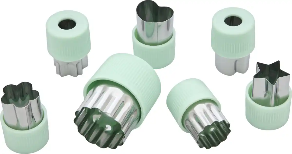 Bild 2 von IDEENWELT 7er Set Obst- /Gemüseausstecher