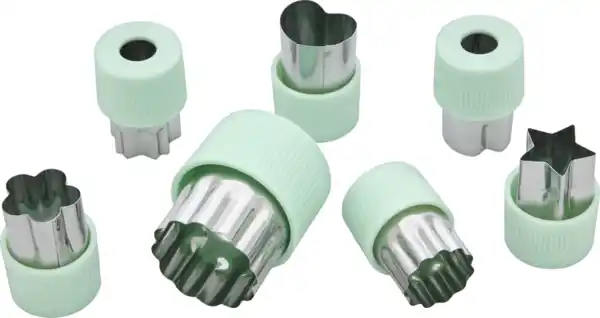 Bild 2 von IDEENWELT 7er Set Obst- /Gemüseausstecher