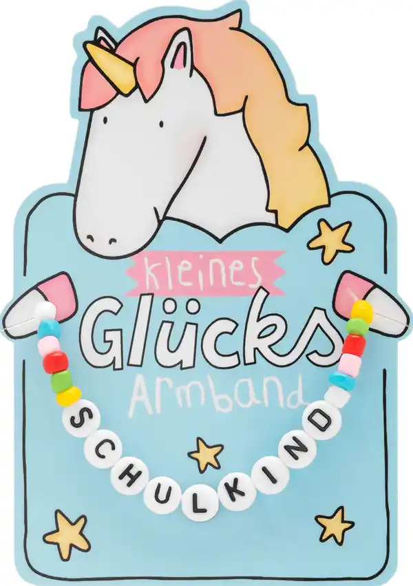 Bild 1 von Sheepworld Accessoires für den Schulanfang Armband Einhorn