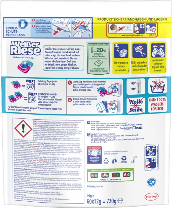 Bild 2 von Weißer Riese Universal Trio-Caps Aromatherapie Lotus 120WL, 120 WL