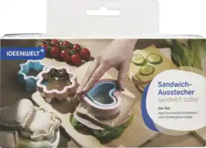 IDEENWELT 2er Set Sandwichausstecher