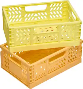 IDEENWELT 2er Set Klappboxen A5