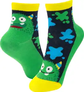 Sheepworld Kinder Zaubersocken Monster Gr. 30 - 35