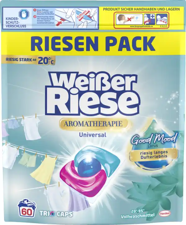 Bild 3 von Weißer Riese Universal Trio-Caps Aromatherapie Lotus 120WL, 120 WL