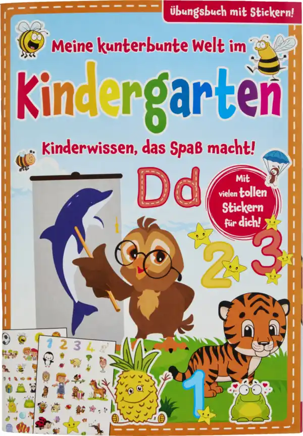 Bild 1 von IDEENWELT Übungs- und Erlebnisbuch Meine kunterbunte Welt im Kindergarten