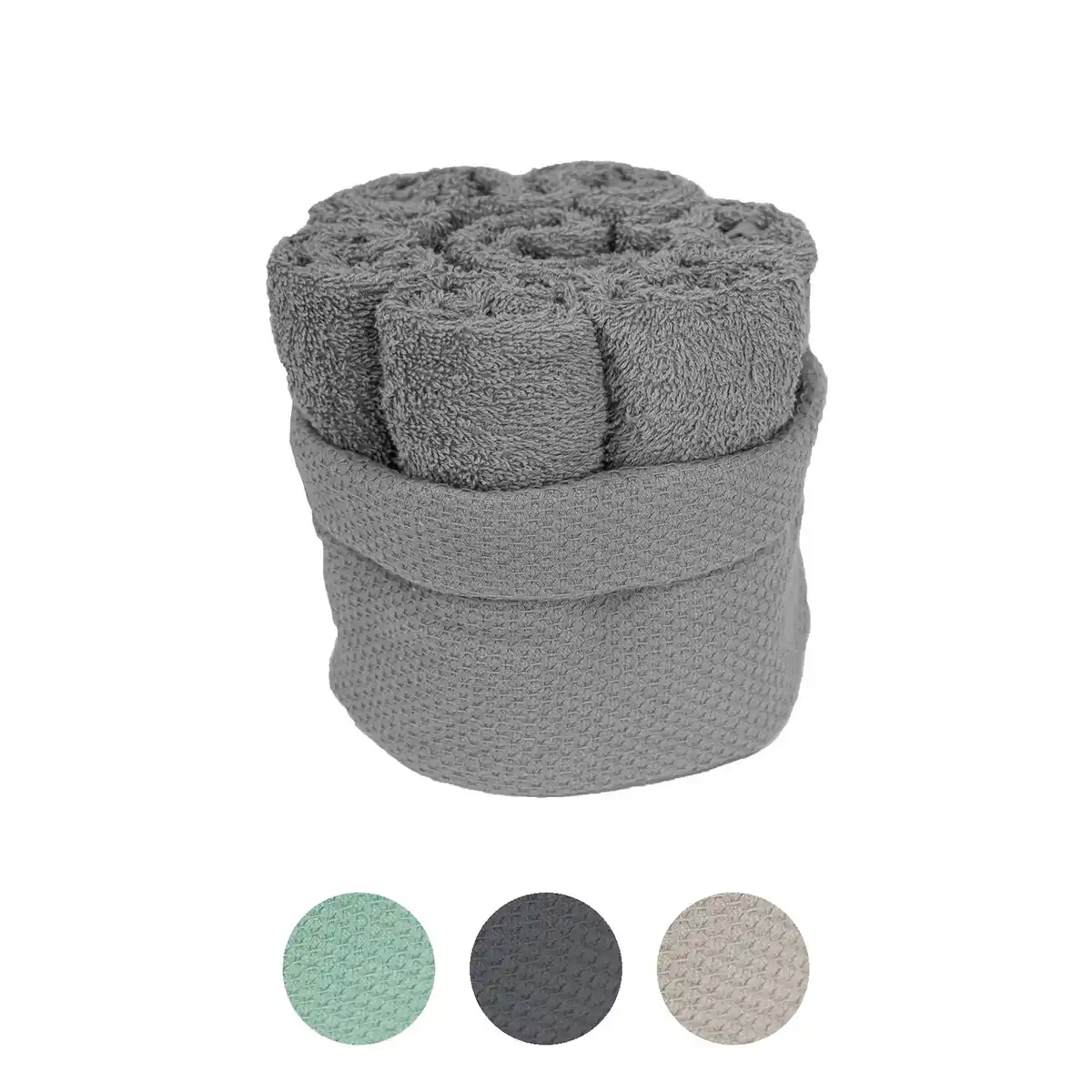 Bild 1 von NOVITESSE Gästetücher im Korb